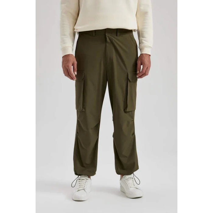 A5301 Relax Fit Kargo Cepli Lastikli Paça Pantolon