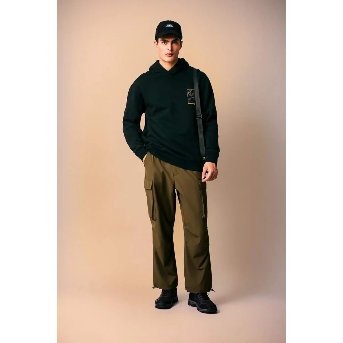 A5301 Relax Fit Kargo Cepli Lastikli Paça Pantolon