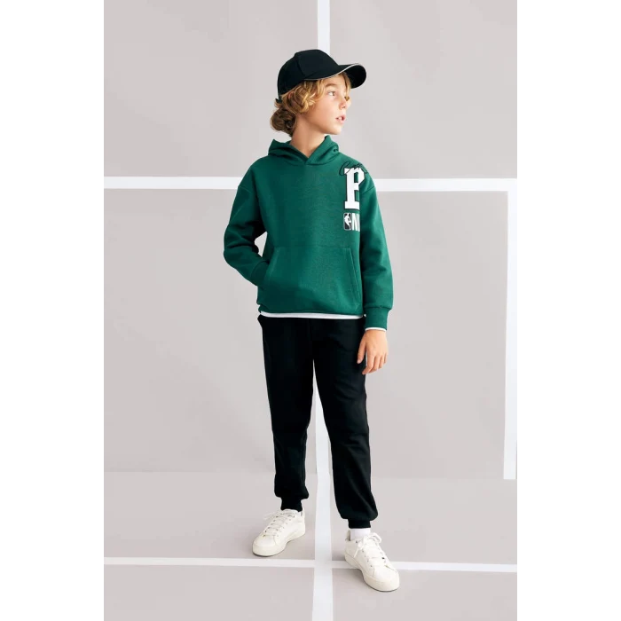 A5531 NBA Boston Celtics Oversize Fit Sweat Shirt