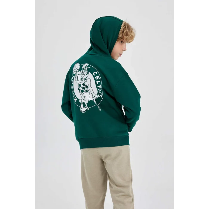 A5531 NBA Boston Celtics Oversize Fit Sweat Shirt