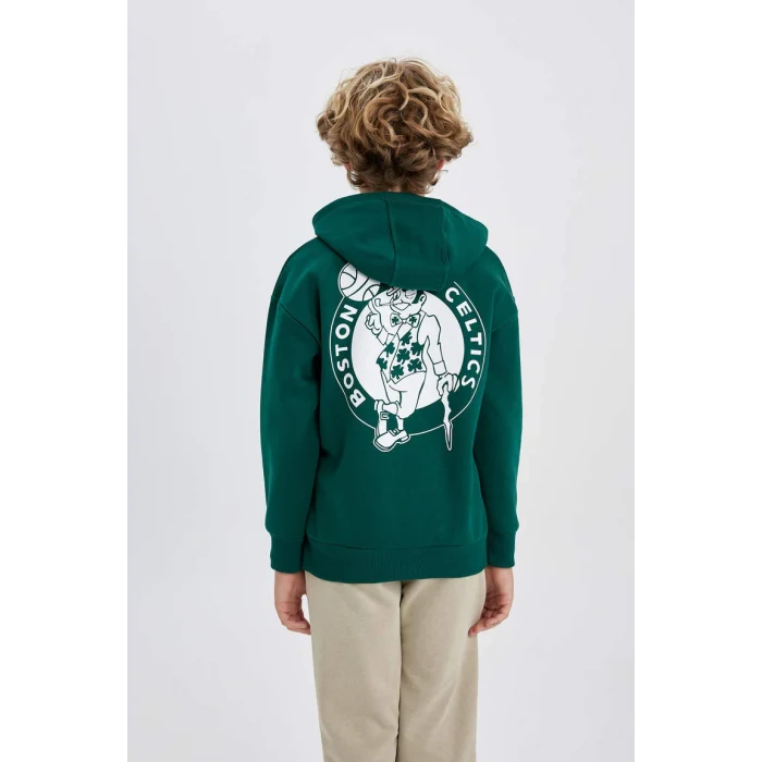 A5531 NBA Boston Celtics Oversize Fit Sweat Shirt