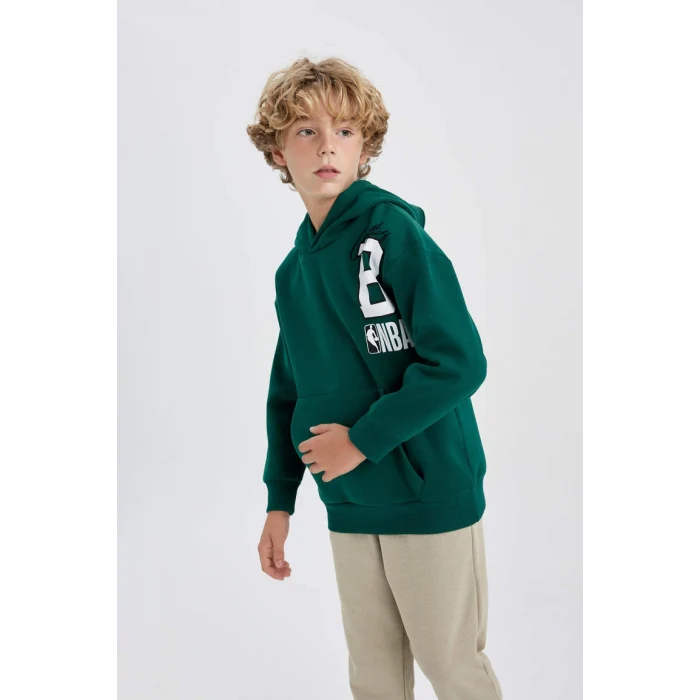 A5531 NBA Boston Celtics Oversize Fit Sweat Shirt