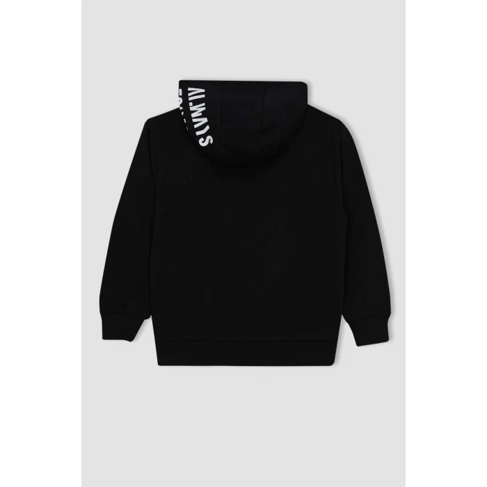 A6584 Oversize Geniş Kalıp Kapüşonlu Sweatshirt