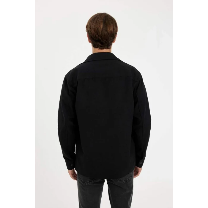 A6872 Relax Fit Uzun Kollu Gömlek Ceket