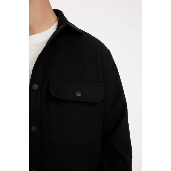 A6872 Relax Fit Uzun Kollu Gömlek Ceket