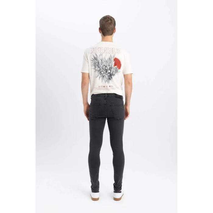 A6941 Super Skinny Ekstra Dar Paça Jean Pantolon