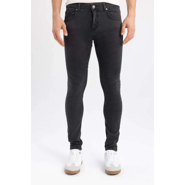 A6941 Super Skinny Ekstra Dar Paça Jean Pantolon