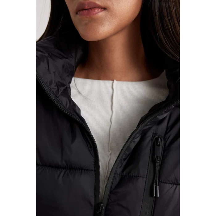 A7167 Su Geçirmez Relax Fit Kapüşonlu Mont