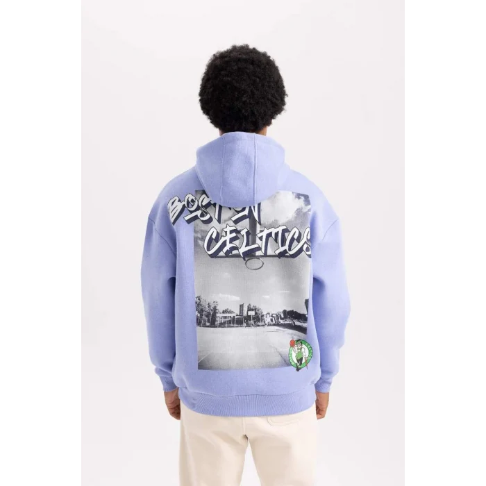 A7218 NBA Boston Celtics Kapüşonlu Sweatshirt