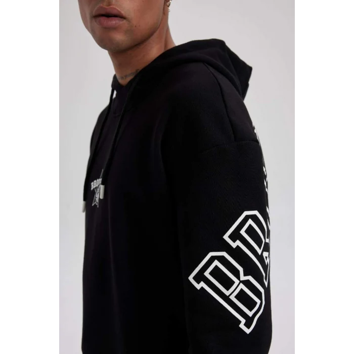 A7251 NBA Brooklyn Nets Boxy Fit Sweat Shirt