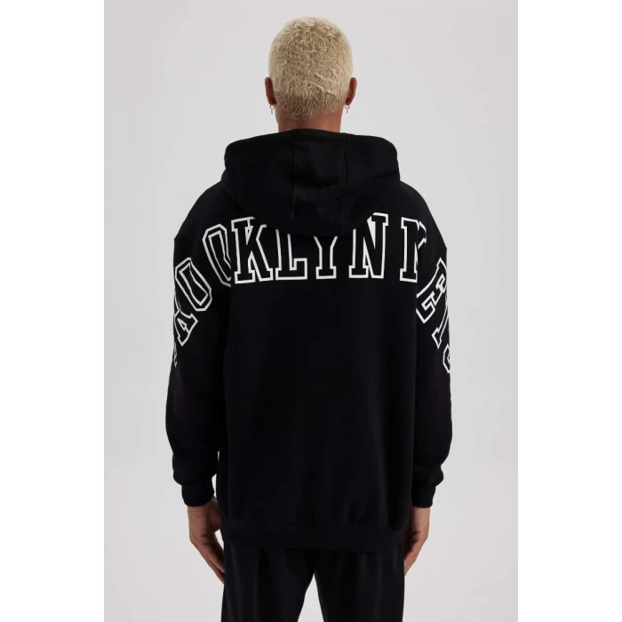 A7251 NBA Brooklyn Nets Boxy Fit Sweat Shirt