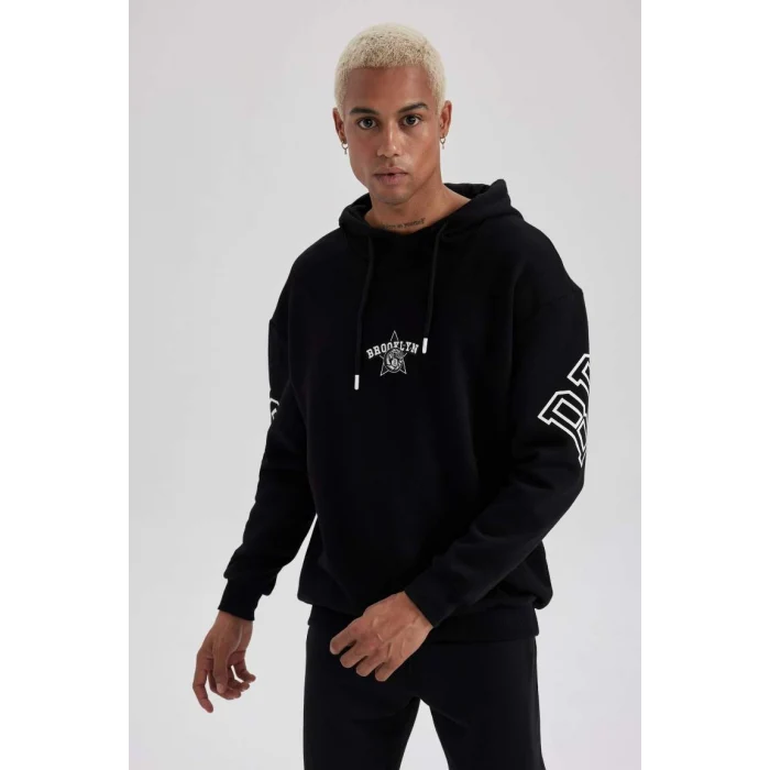 A7251 NBA Brooklyn Nets Boxy Fit Sweat Shirt