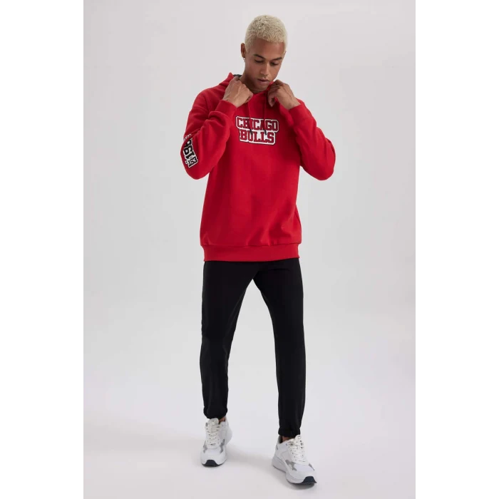 A7269 NBA Chicago Bulls Boxy Fit Sweat Shirt