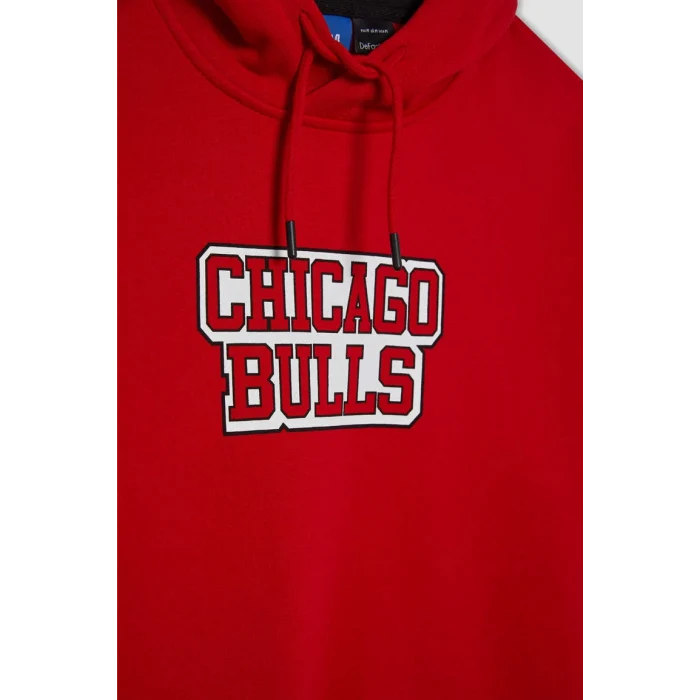 A7269 NBA Chicago Bulls Boxy Fit Sweat Shirt