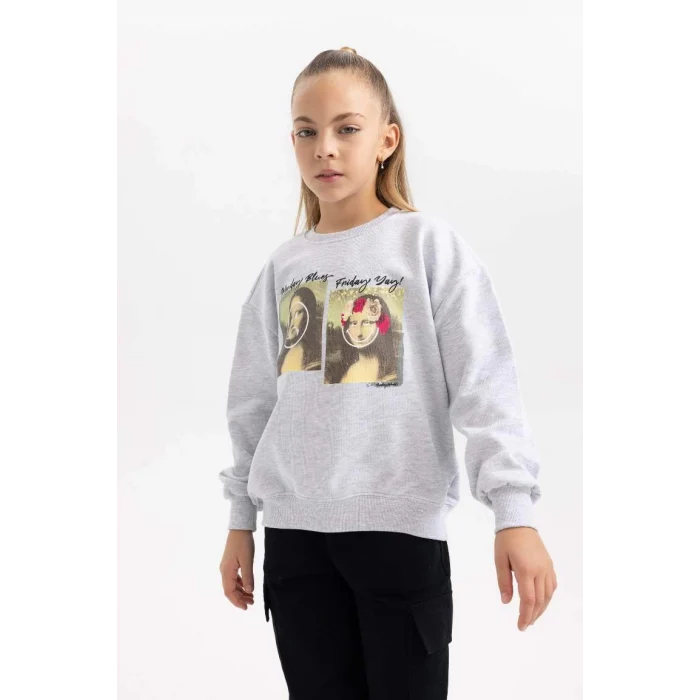 A7740 SmileyWorld Relax Fit Sweatshirt
