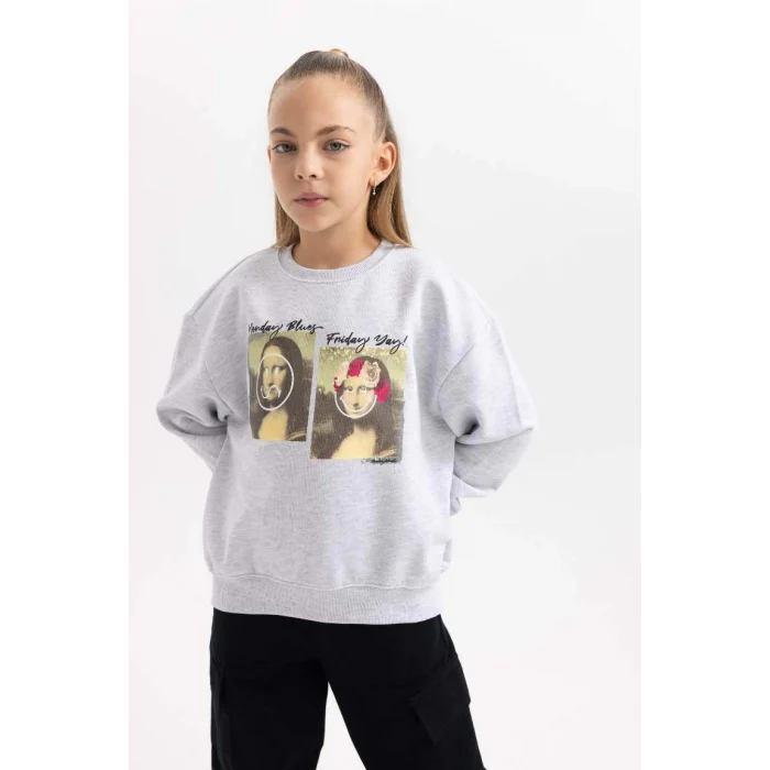 A7740 SmileyWorld Relax Fit Sweatshirt