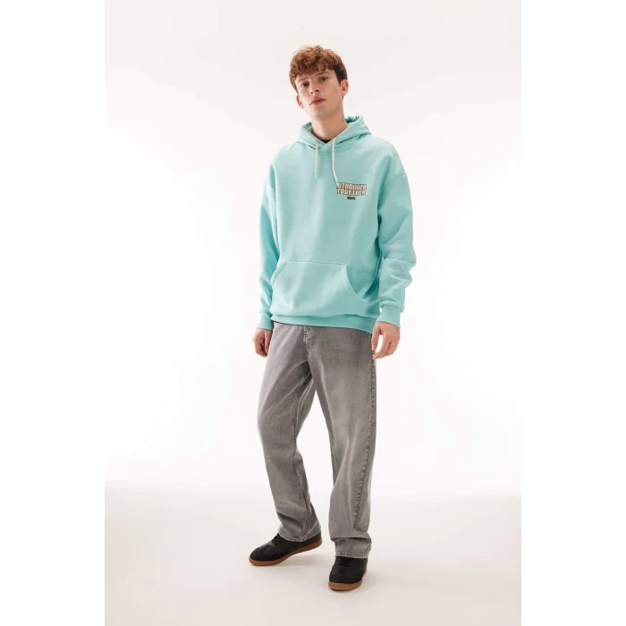 A7877 Marvel Comics Oversize Kapüşon Sweatshirt