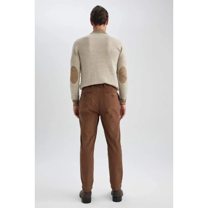 A8106 Tailored Fit Fitilli Kadife Pantolon