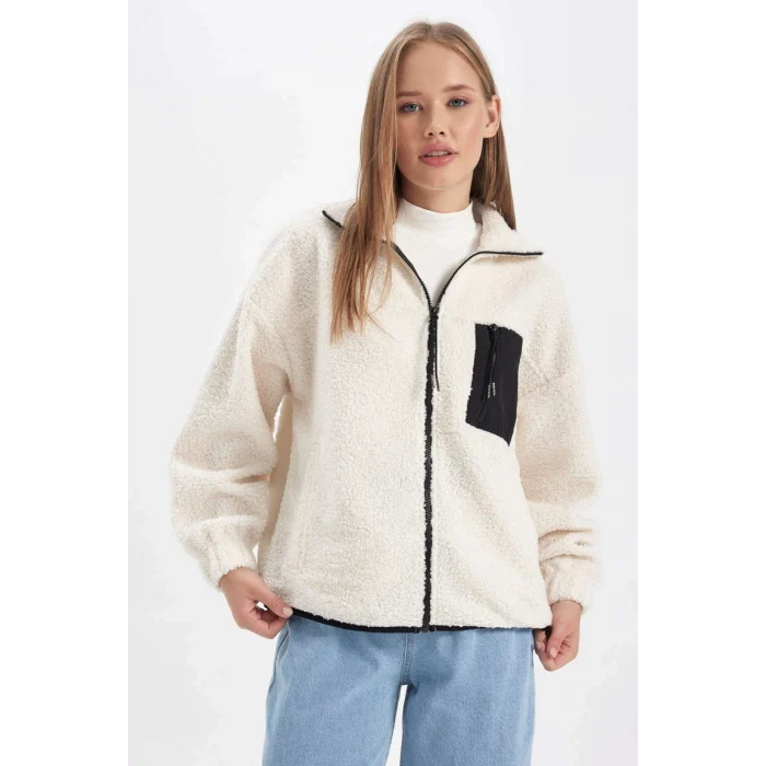 A9226 Coool Oversize Fit Pelüş Hırka