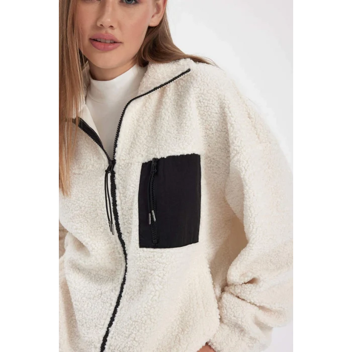 A9226 Coool Oversize Fit Pelüş Hırka