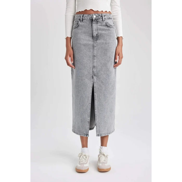 A9585 Long Fit Jean Uzun Etek