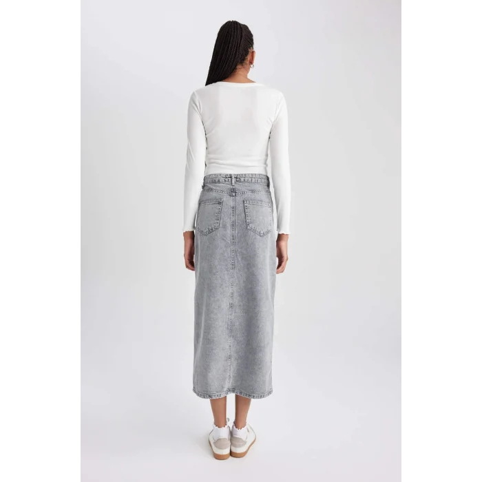 A9585 Long Fit Jean Uzun Etek