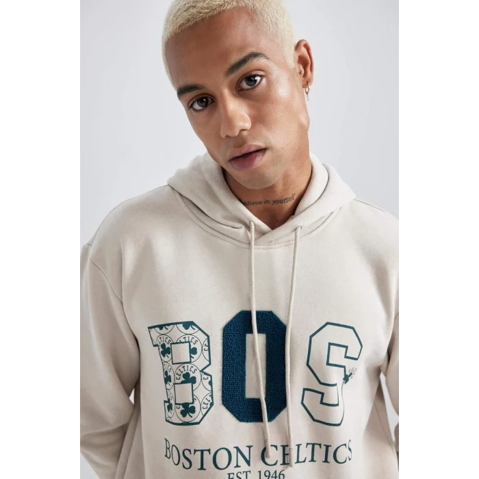 A9682 DeFactoFit NBA Boston Celtics Sweat Shirt