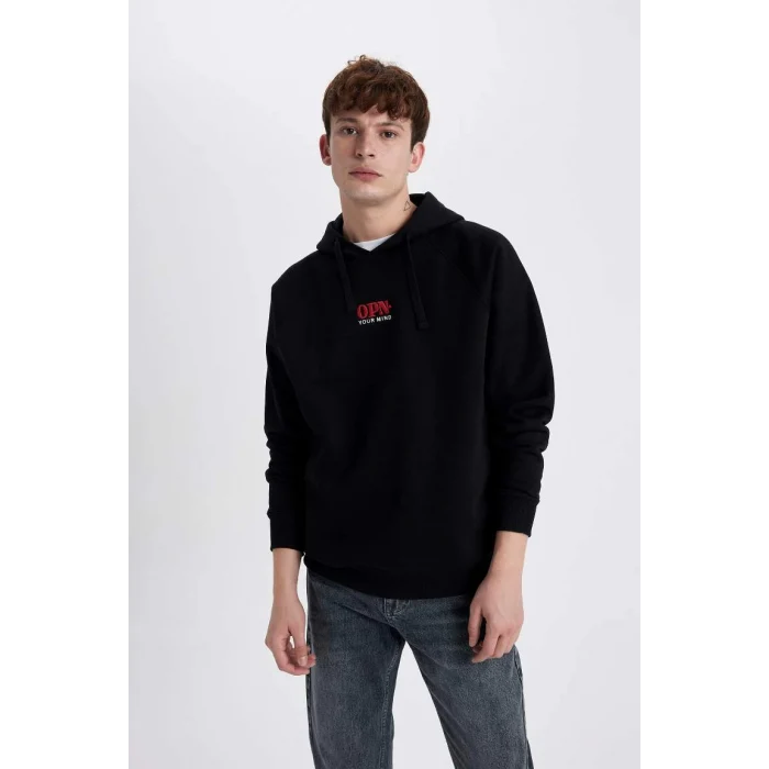 B0248 Oversize Fit Kapüşonlu Sweatshirt