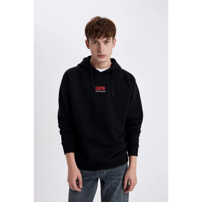B0248 Oversize Fit Kapüşonlu Sweatshirt