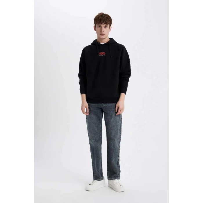 B0248 Oversize Fit Kapüşonlu Sweatshirt