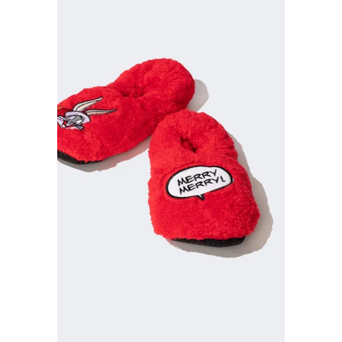 B1250 Looney Tunes Düz Taban Ev Terliği