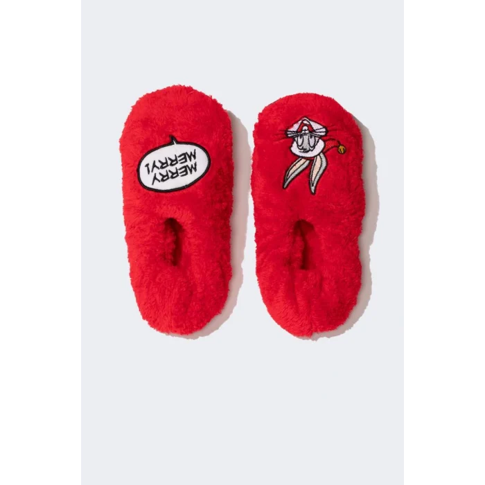 B1250 Looney Tunes Düz Taban Ev Terliği