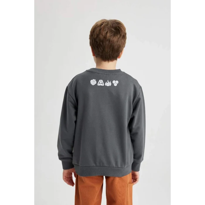 B2216 Avatar the Last Airbender Kapüşonlu Sweatshirt