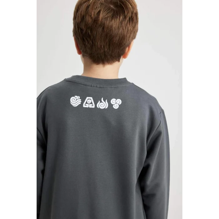 B2216 Avatar the Last Airbender Kapüşonlu Sweatshirt