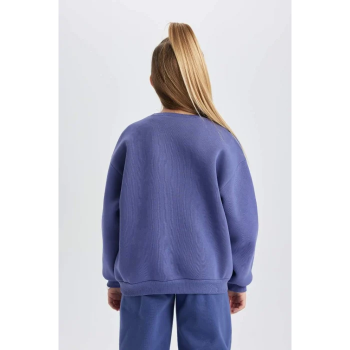 B2525 Snoopy Regular Fit Bisiklet Yaka Sweatshirt