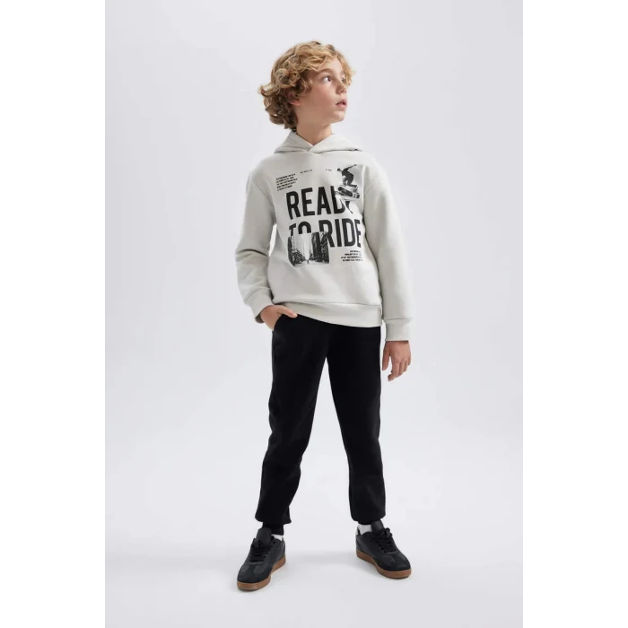 B2920 Kapüşonlu Sweatshirt Eşofman Altı 2li Takım