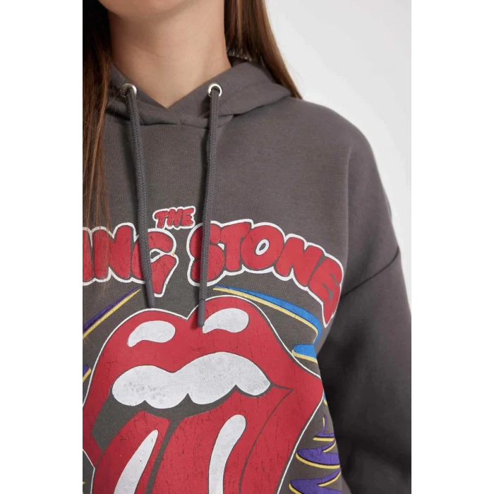 B3006 Coool Rolling Stones Kapüşonlu Sweatshirt