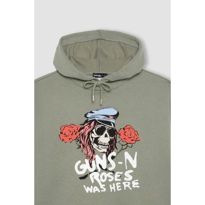 B3007 Guns NRoses Kapüşonlu Sweatshirt