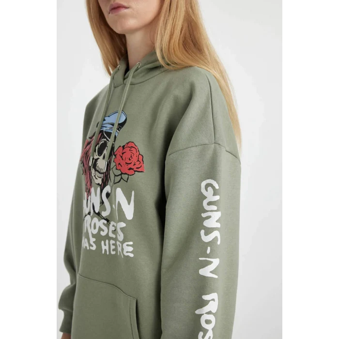 B3007 Guns NRoses Kapüşonlu Sweatshirt