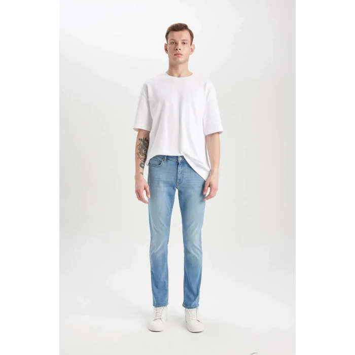 B3624 Pedro Slim Fit Dar Paça Jean Pantolon