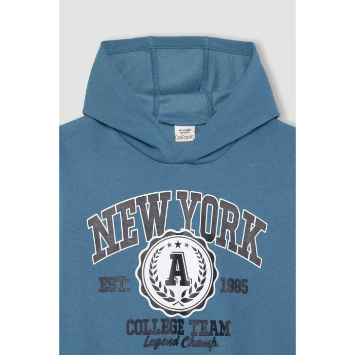 B3667 Kapüşonlu Sweatshirt Eşofman Altı 2li Takım