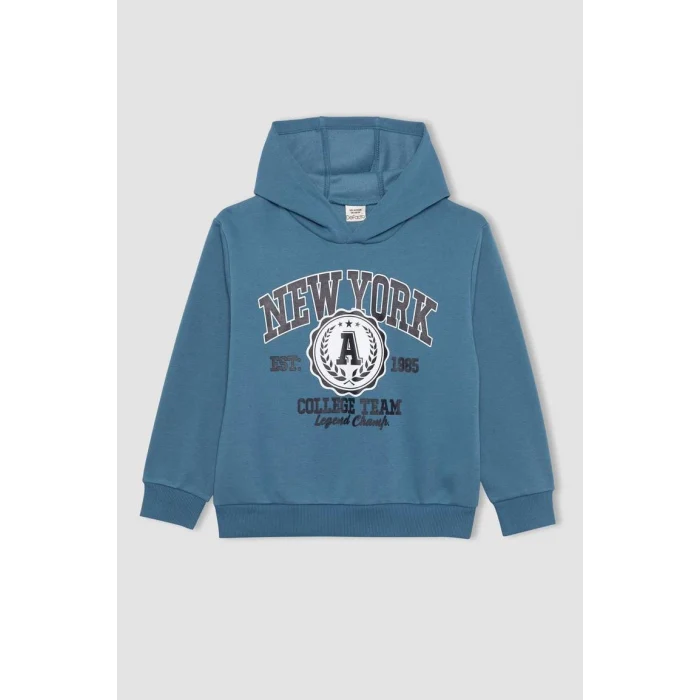 B3667 Kapüşonlu Sweatshirt Eşofman Altı 2li Takım