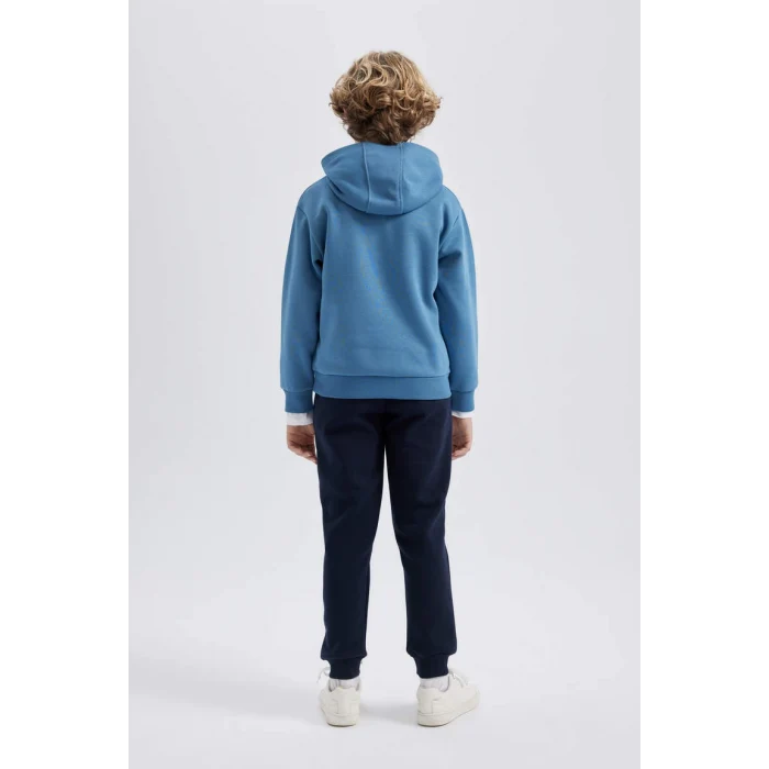 B3667 Kapüşonlu Sweatshirt Eşofman Altı 2li Takım