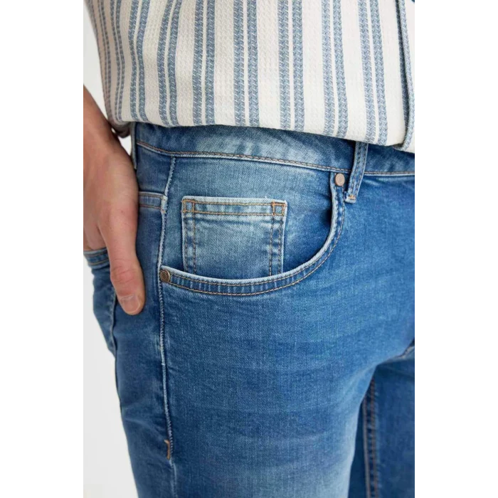 B4672 Carlo Skinny Fit Dar Paça Jean Pantolon