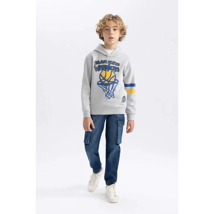 B4797 Golden State Kapüşonlu Kalın Sweatshirt