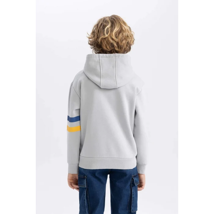 B4797 Golden State Kapüşonlu Kalın Sweatshirt