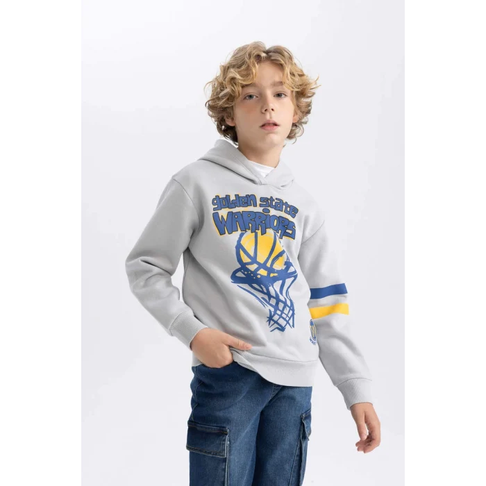 B4797 Golden State Kapüşonlu Kalın Sweatshirt