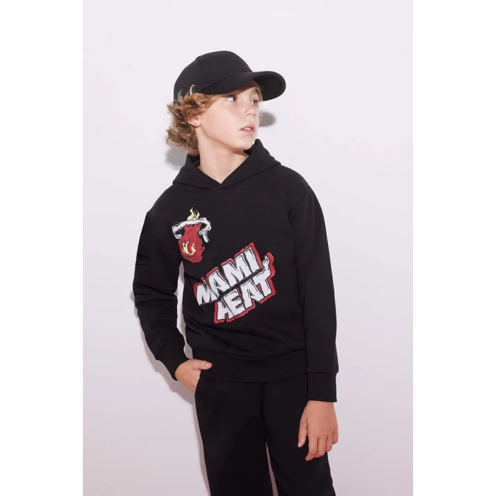 B4799 NBA Miami Heat Kalın Sweatshirt