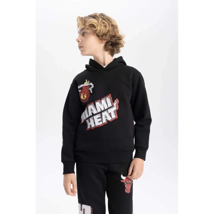 B4799 NBA Miami Heat Kalın Sweatshirt
