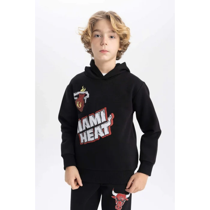 B4799 NBA Miami Heat Kalın Sweatshirt